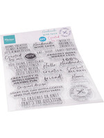 Marianne Design Clear Stamps Crafting Sentiments (CS1072)
