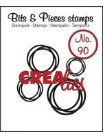 Crealies Bits & Pieces Stempels No. 90 Intertwined Circles (CLBP90)