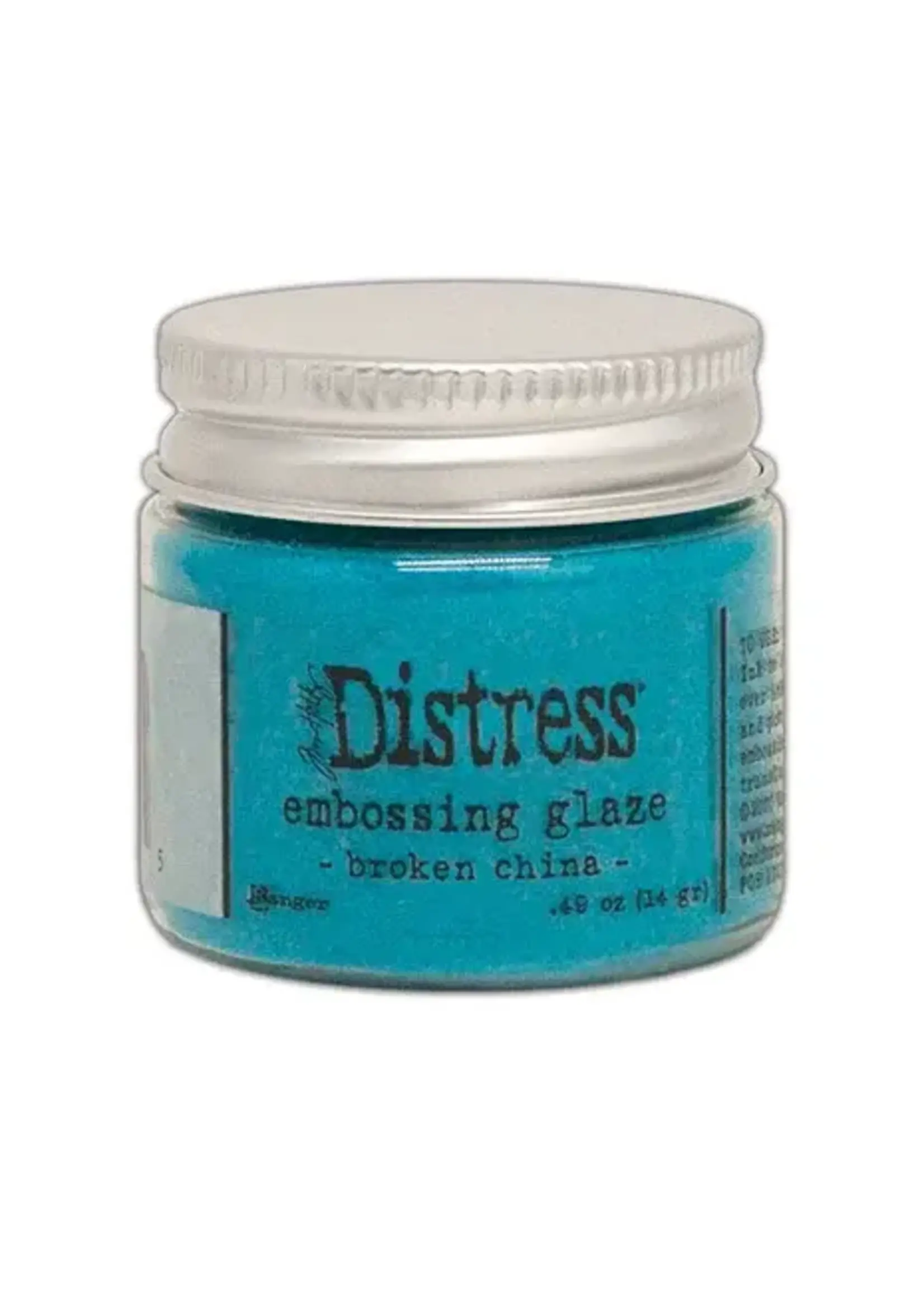 Tim Holtz Tim Holtz Distress Embossing Glaze Broken China 1 oz (TDE70955)