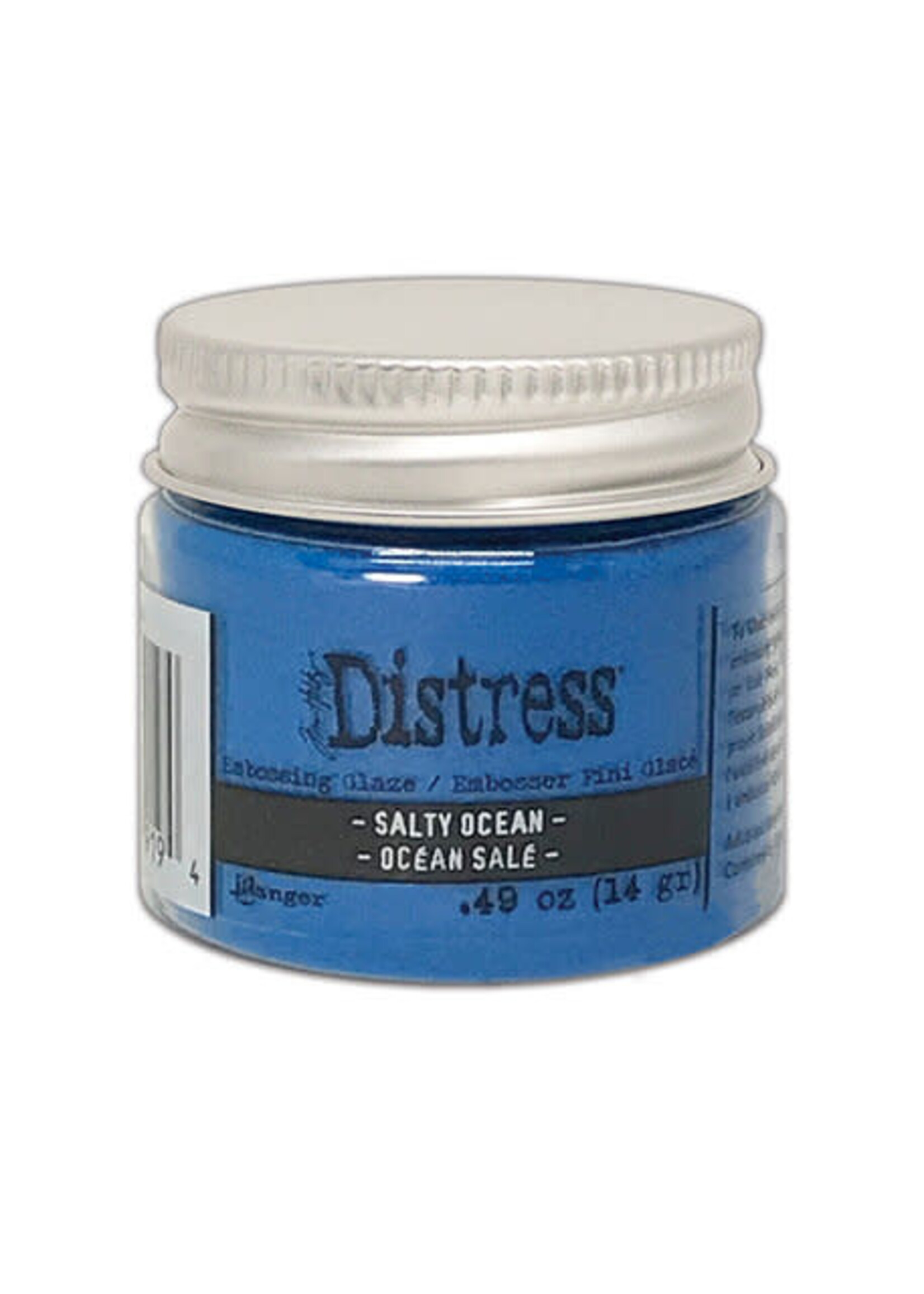 Ranger Tim Holtz Distress Embossing Glaze Salty Ocean 1 oz (TDE79194)