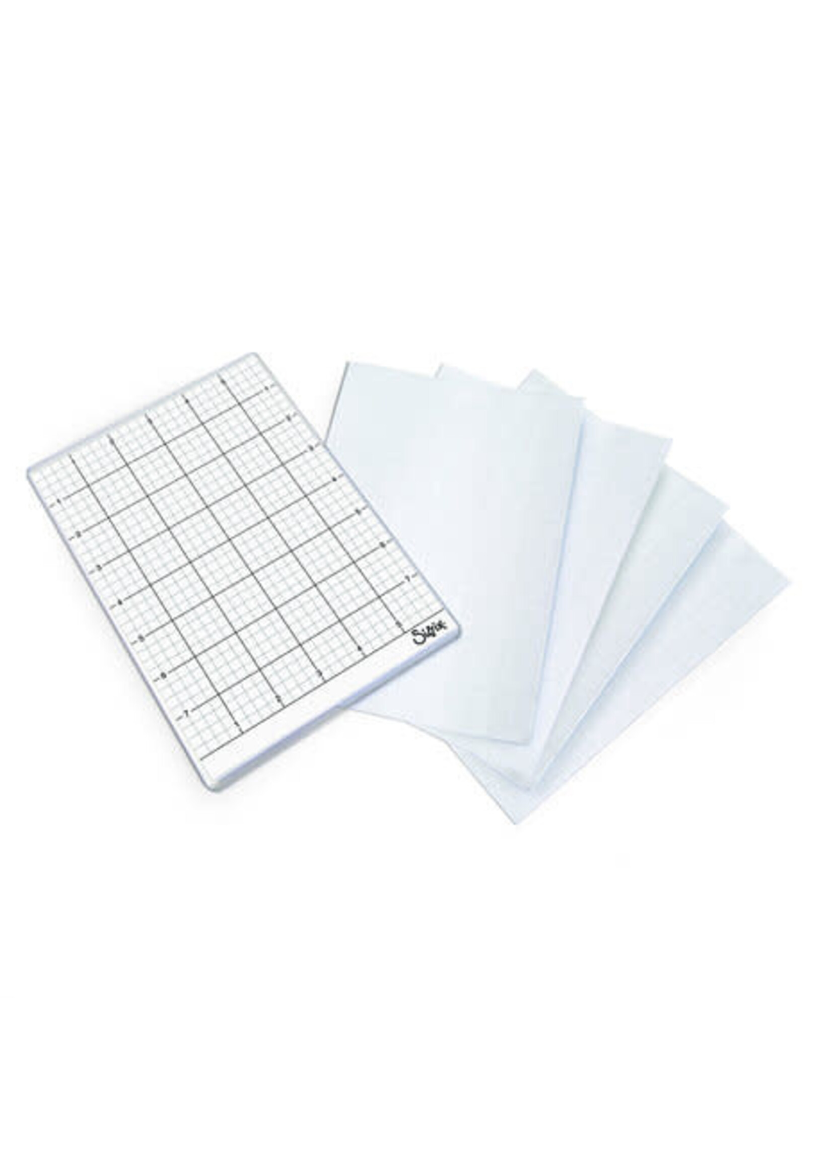 Sizzix Sticky Grid Sheets 6x8 1/2 Inch (5pcs) (663533)