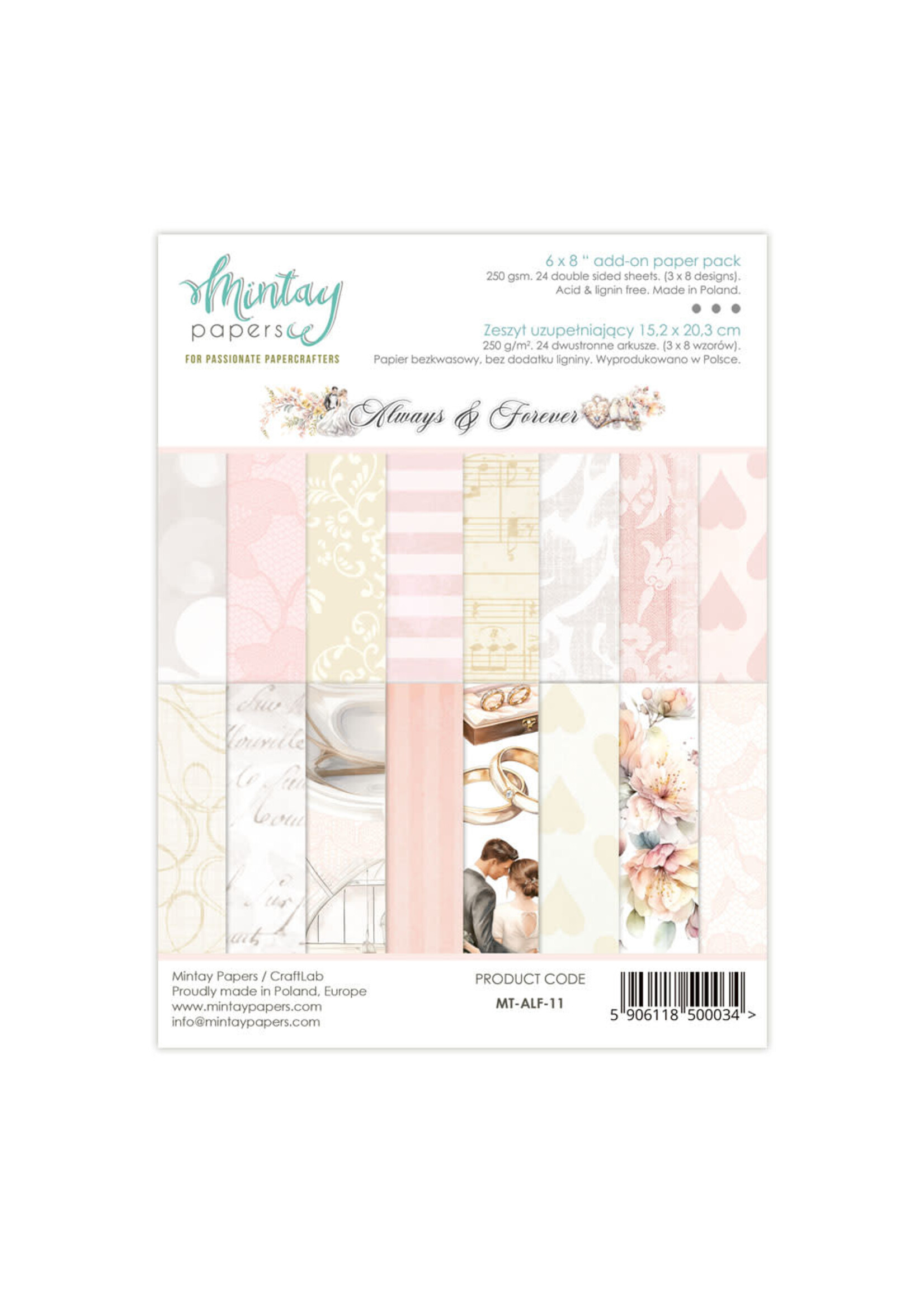 Mintay Always and Forever 15 x 20 cm basics