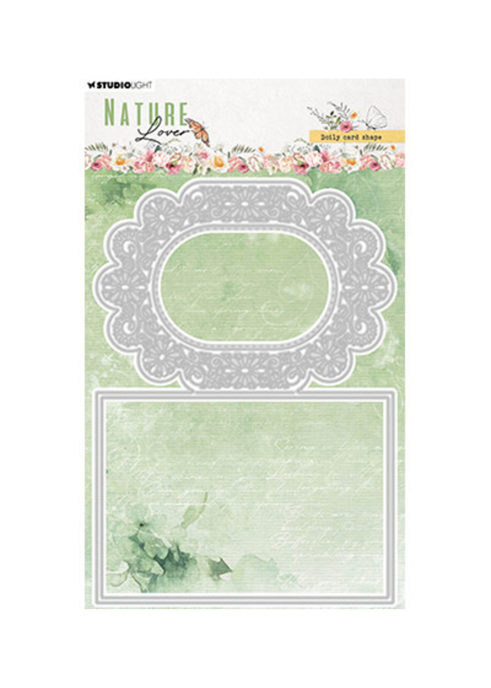 Studio Light SL-NL-CD773 - Doily card shape Nature Lover nr.773