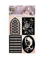 Studio Light JMA-VD-MASK265 - Victorian ATC backgrounds Victorian Dreams nr.265