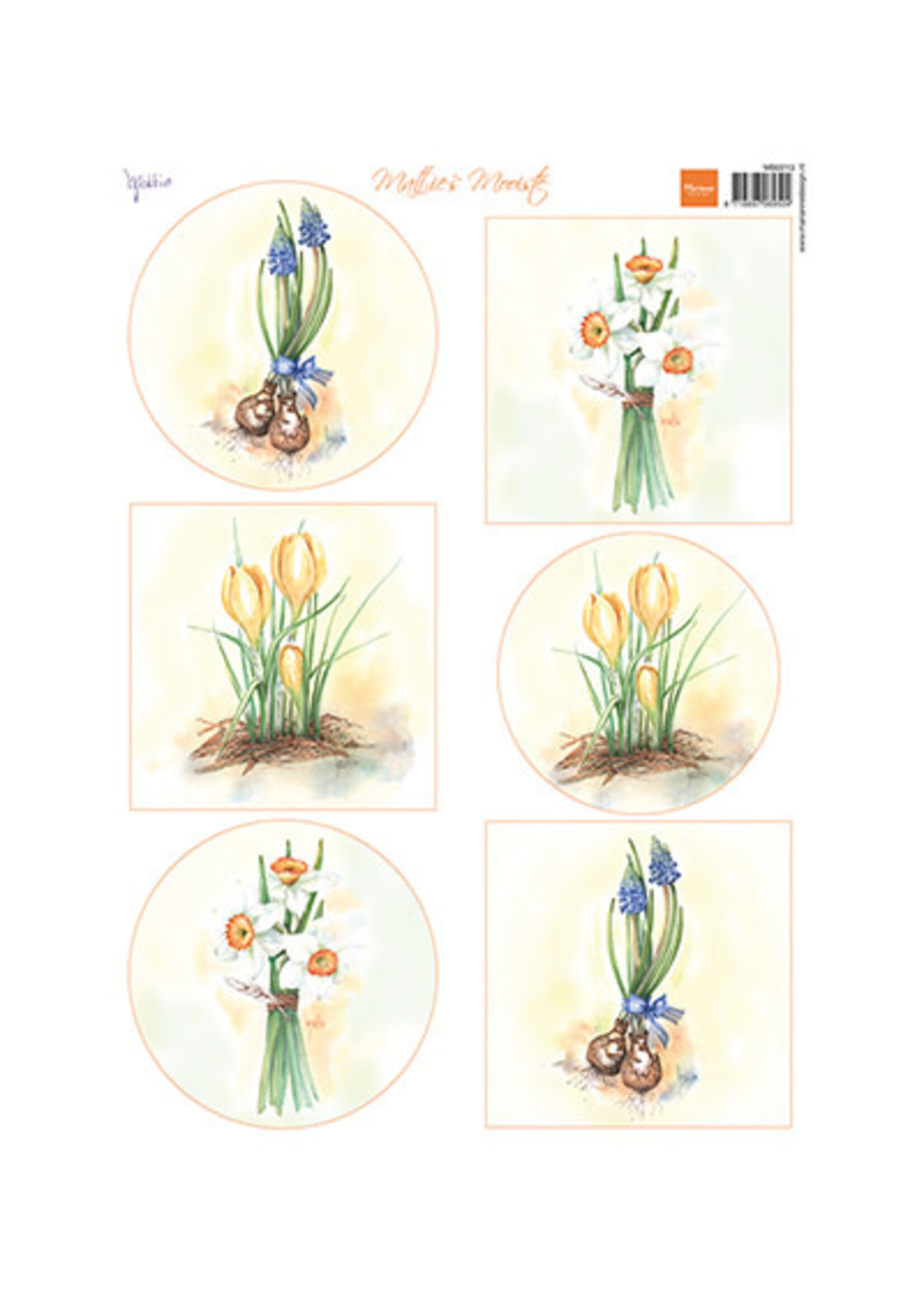 Marianne Design MB0213 - Mattie's Mooiste - Flower bulbs