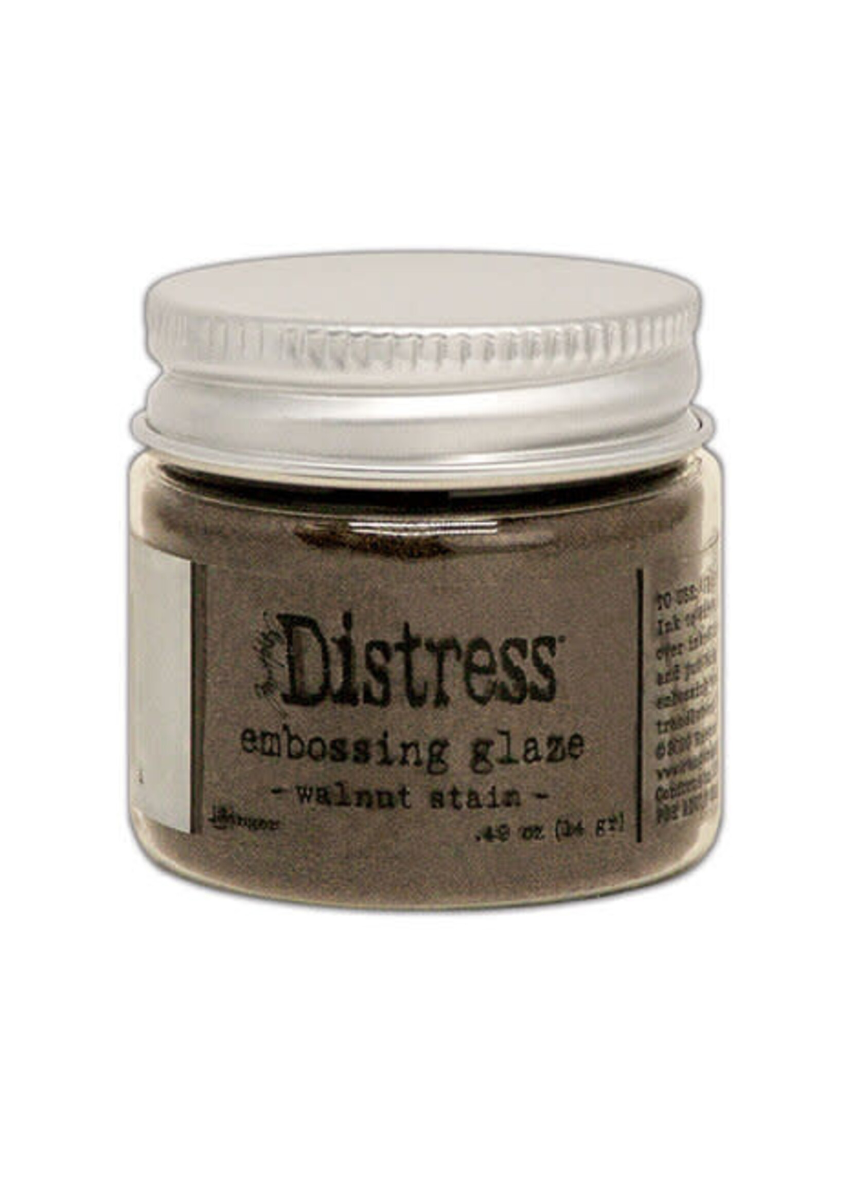 Ranger Tim Holtz Distress Embossing Glaze Walnut Stain 1 oz (TDE71044)