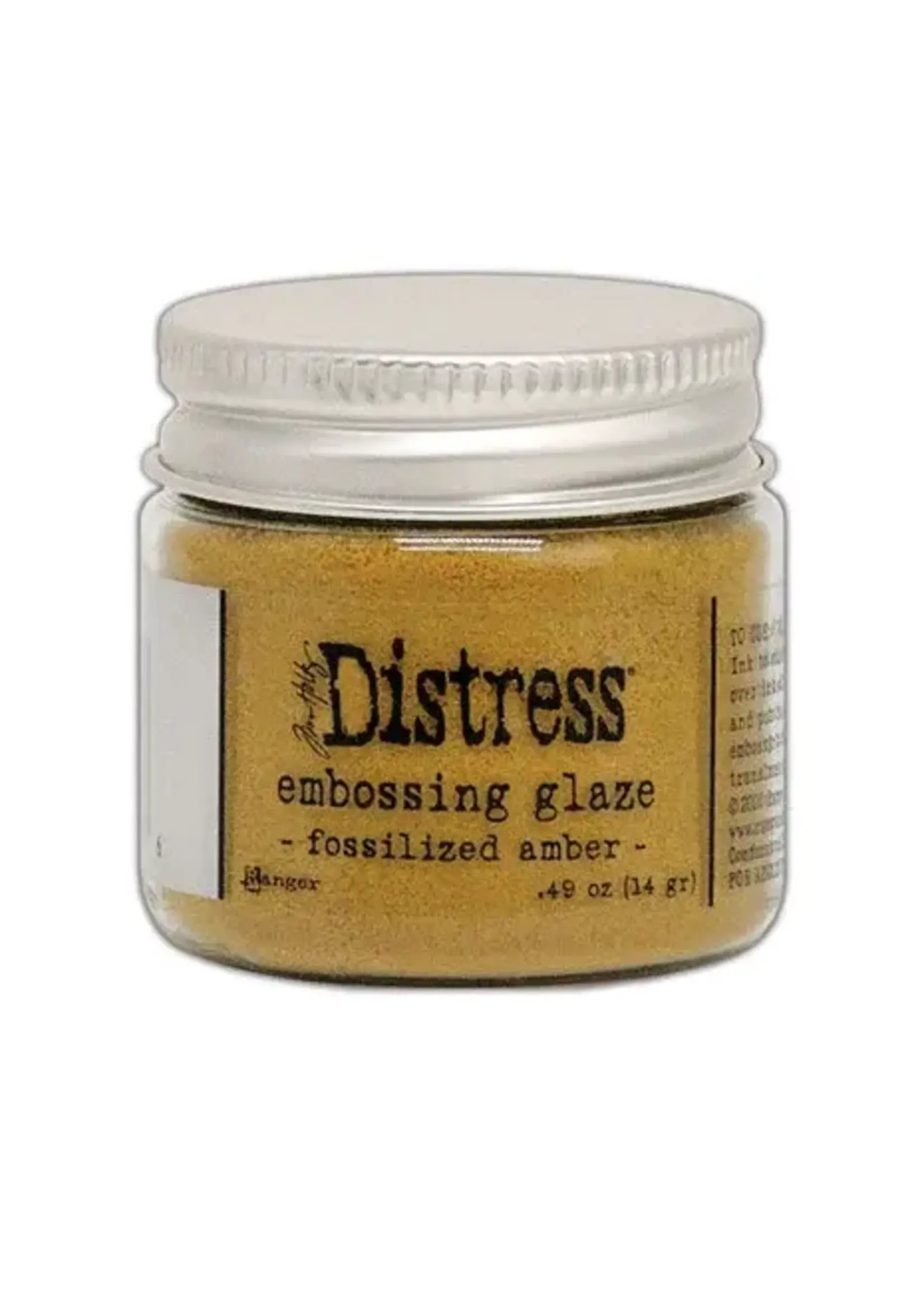 Ranger Tim Holtz Distress Embossing Glaze Fossilized Amber 1 oz (TDE70986)