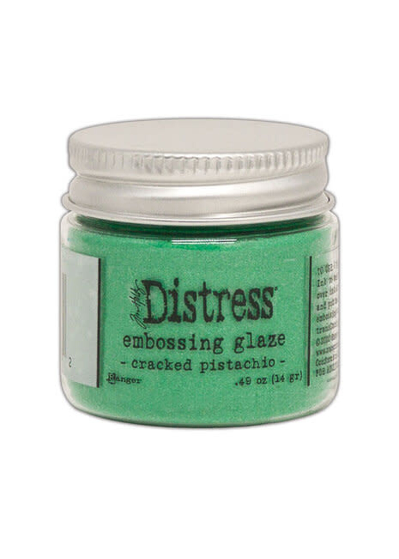 Ranger Tim Holtz Distress Embossing Glaze Cracked Pistachio 1 oz (TDE70962)