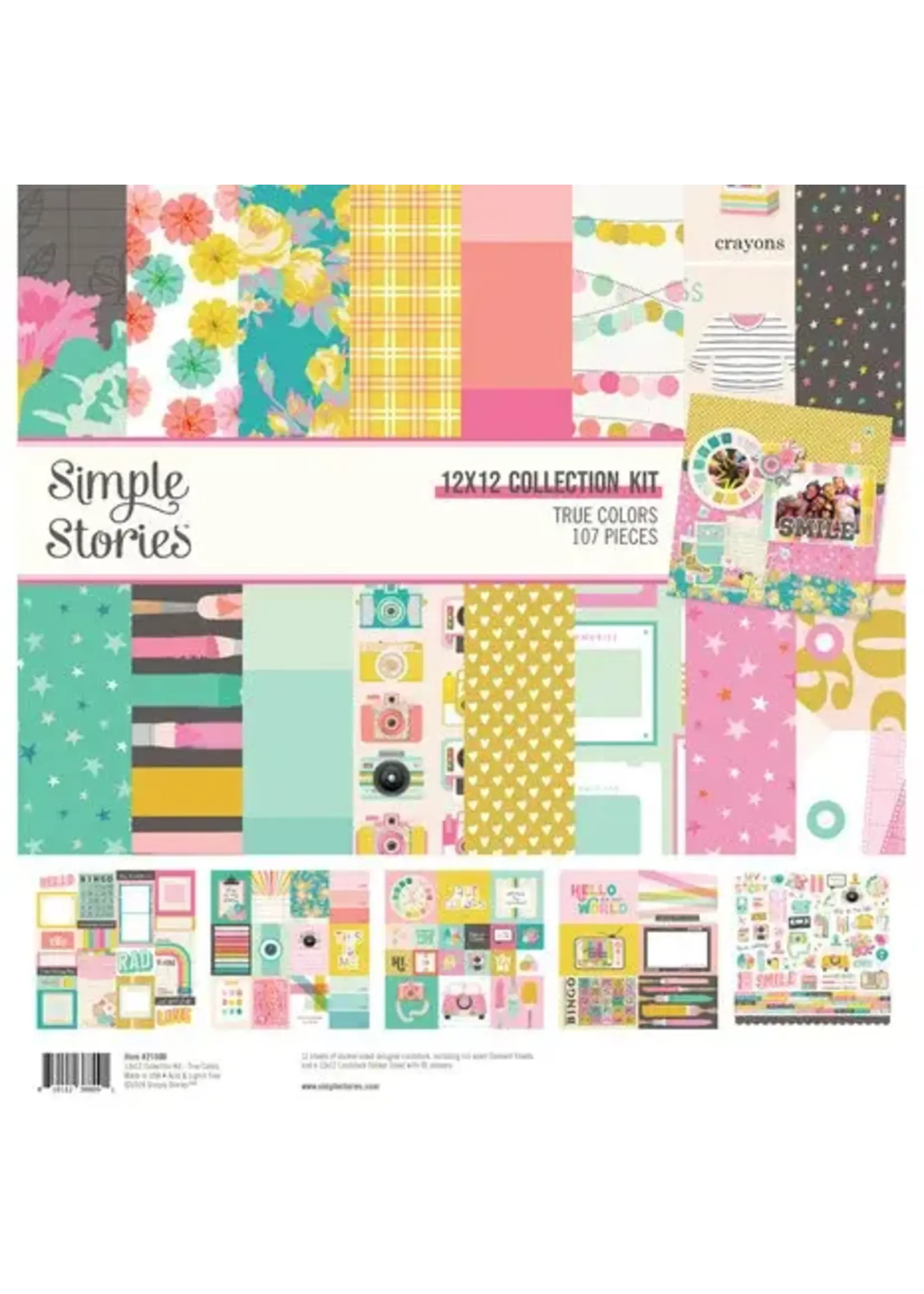 simple stories True Colors Collection Kit (21800)
