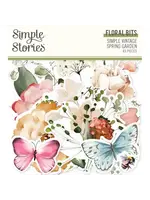 simple stories Simple Vintage Spring Garden Floral Bits & Pieces (21740)
