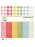 simple stories Simple Vintage Spring Garden 12x12 Inch Vintage Basics Kit (21715)