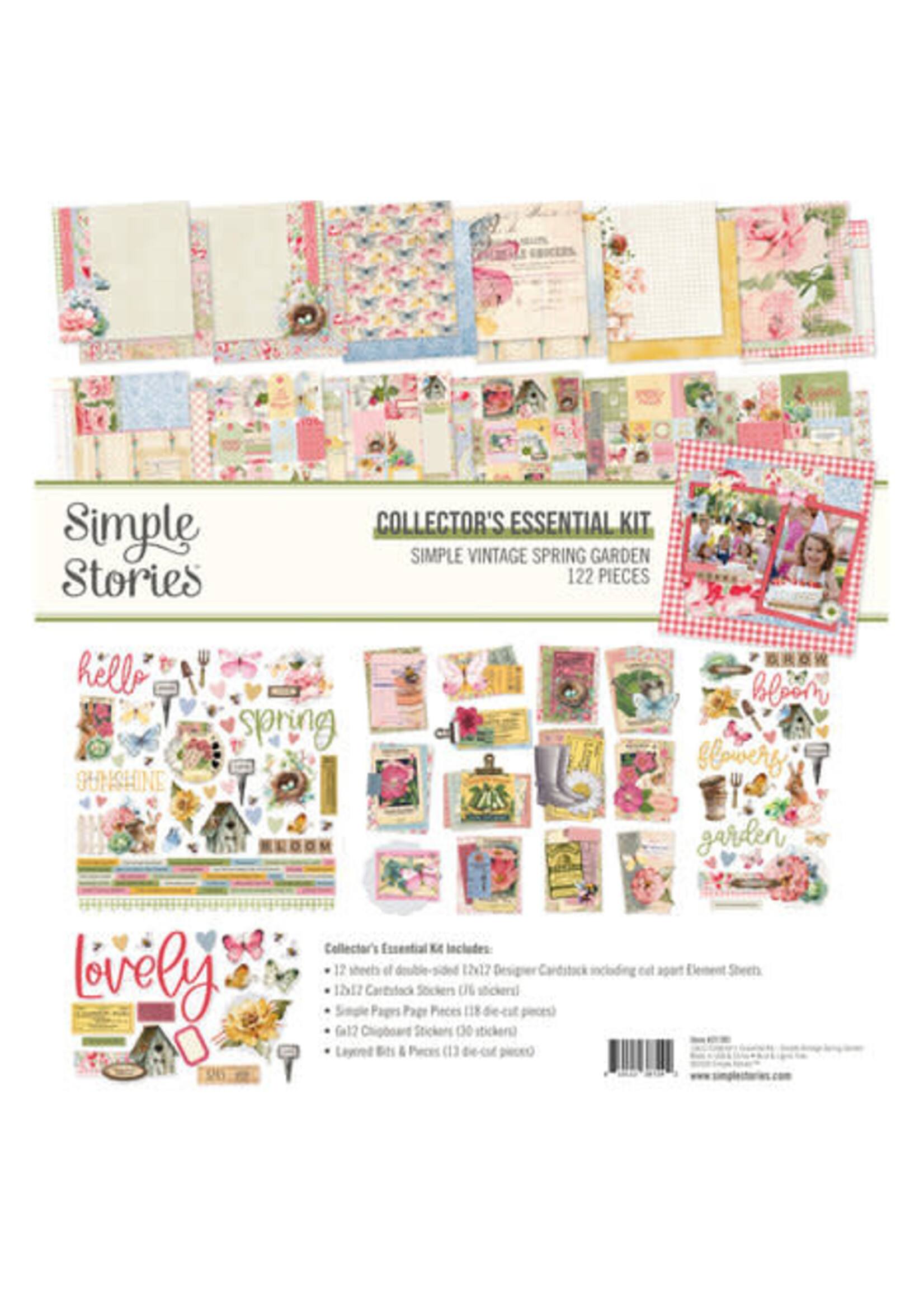 simple stories Simple Vintage Spring Garden Collectors Essentials Kit (21701)