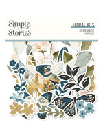 simple stories Remember Floral Bits & Pieces (21520)