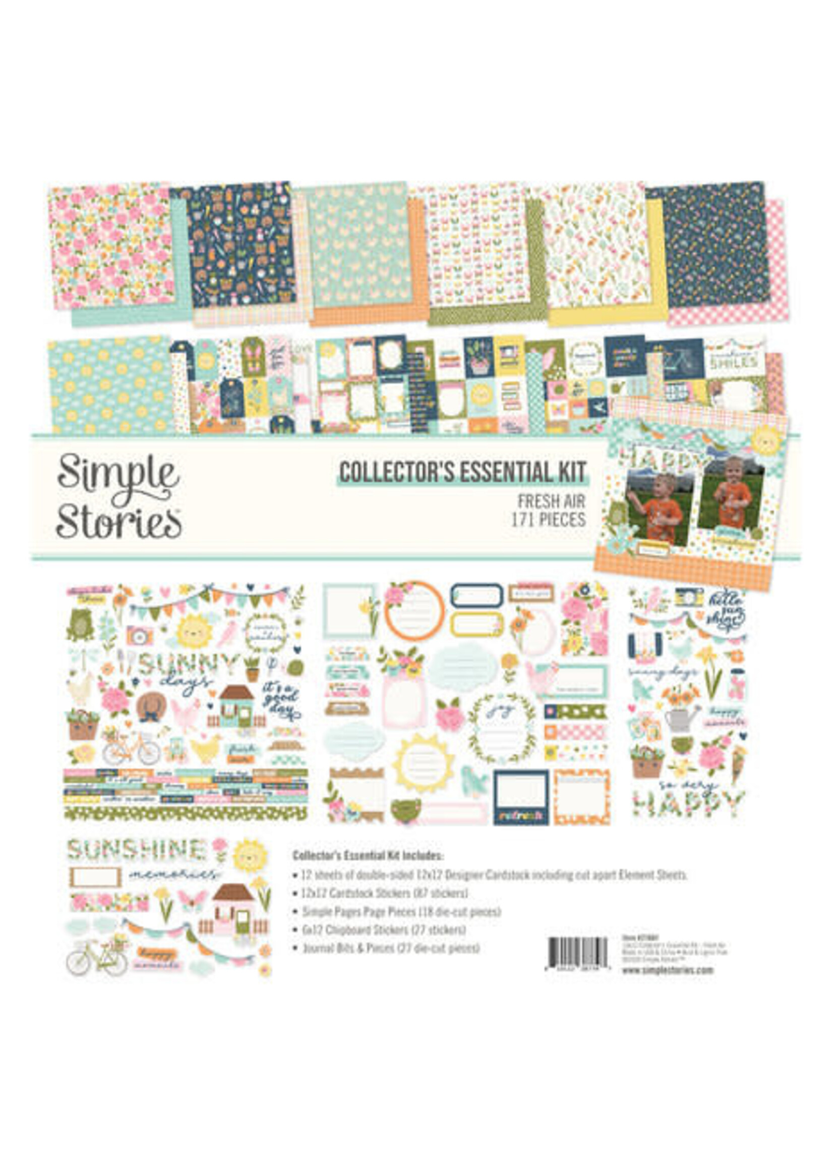 simple stories Fresh Air Collector's Essential Kit (21601)