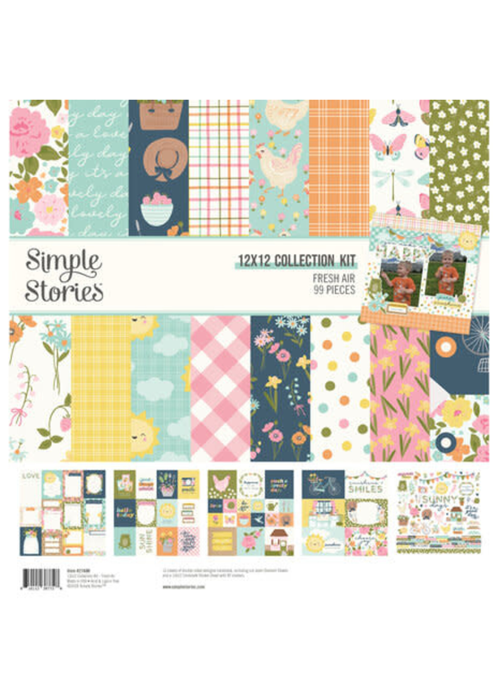 simple stories Fresh Air Collection Kit (21600)