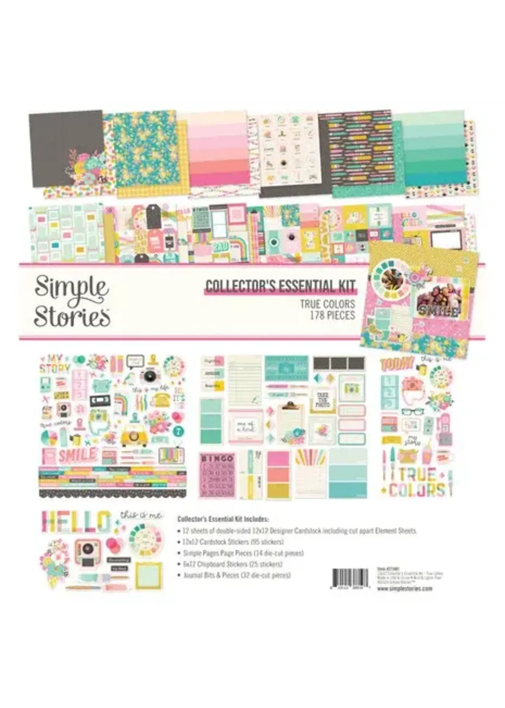 simple stories True Colors Collector's Essential Kit (21801)