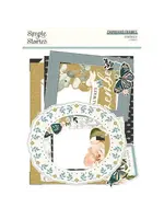 simple stories Remember Chipboard Frames (21525)