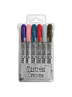Ranger Tim Holtz Distress Crayons Set 16 (6pcs) (TDBK84792)