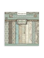 Stamperia Voyages Fantastiques Backgrounds 8x8 Inch Paper Pack (SBBS97)