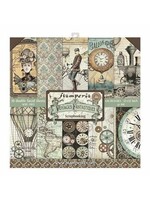 Stamperia Voyages Fantastiques 12x12 Inch Paper Pack (SBBL53)