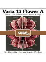 Crealies Varia Stansen No.13 3D Bloem A (CLVAR13)