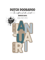 Dutch Doobadoo 470.784.281 - Card-Art Planner stencil Januari