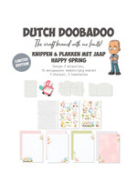 Dutch Doobadoo 473.013.003 - Kit 003 Happy Spring, knippen en plakken met Jaap