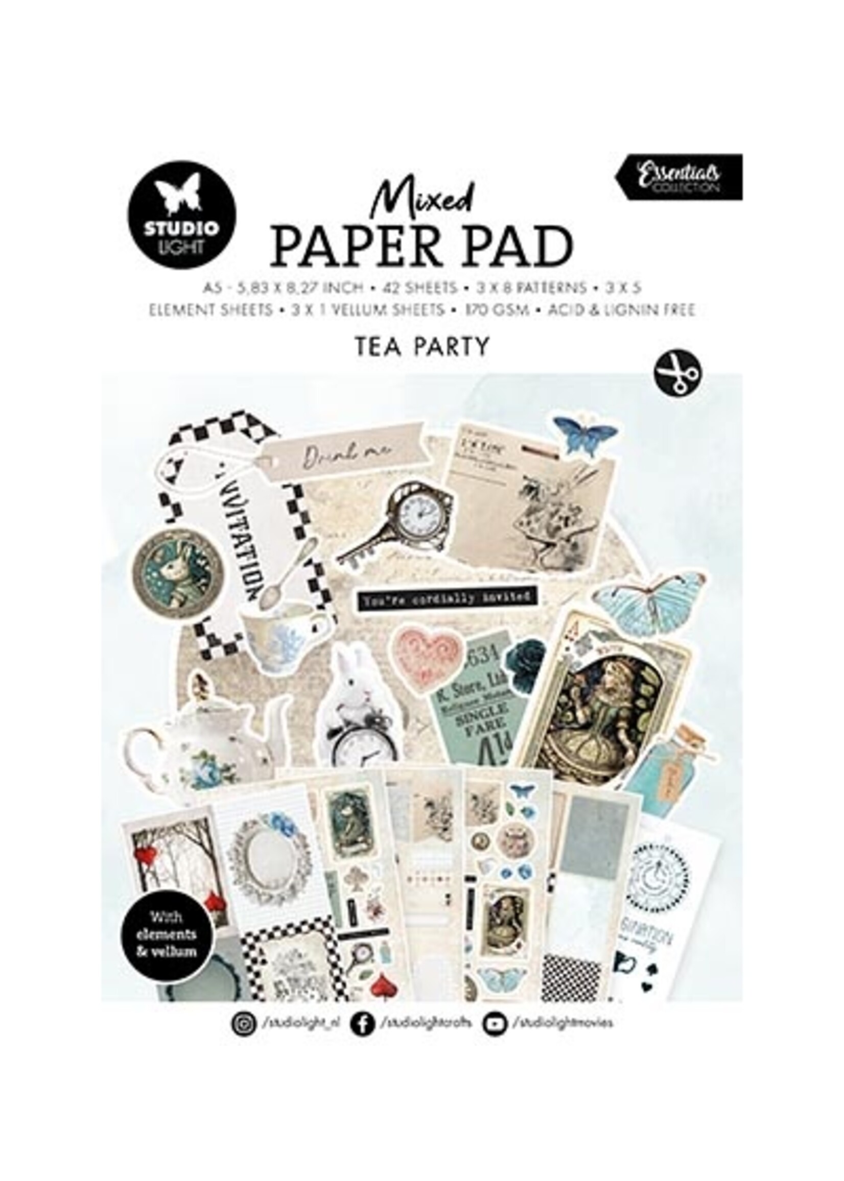 Studio Light SL-ES-MPP29 - Tea party Essentials nr.29