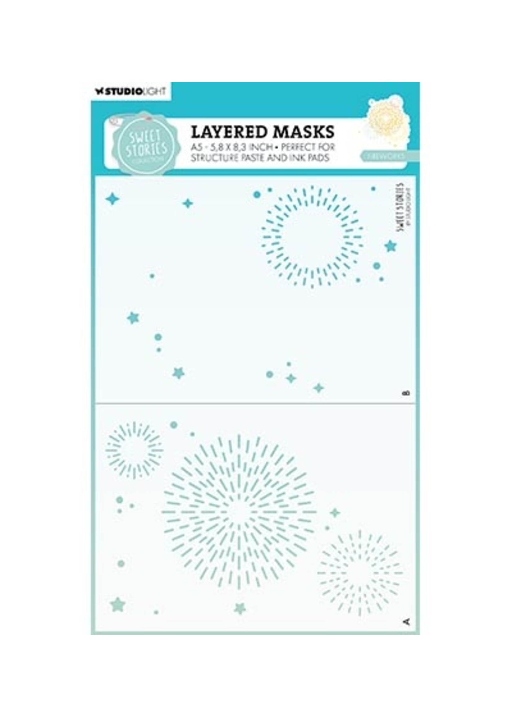 Studio Light SL-SS-MASK267 - Fireworks Sweet Stories nr.267