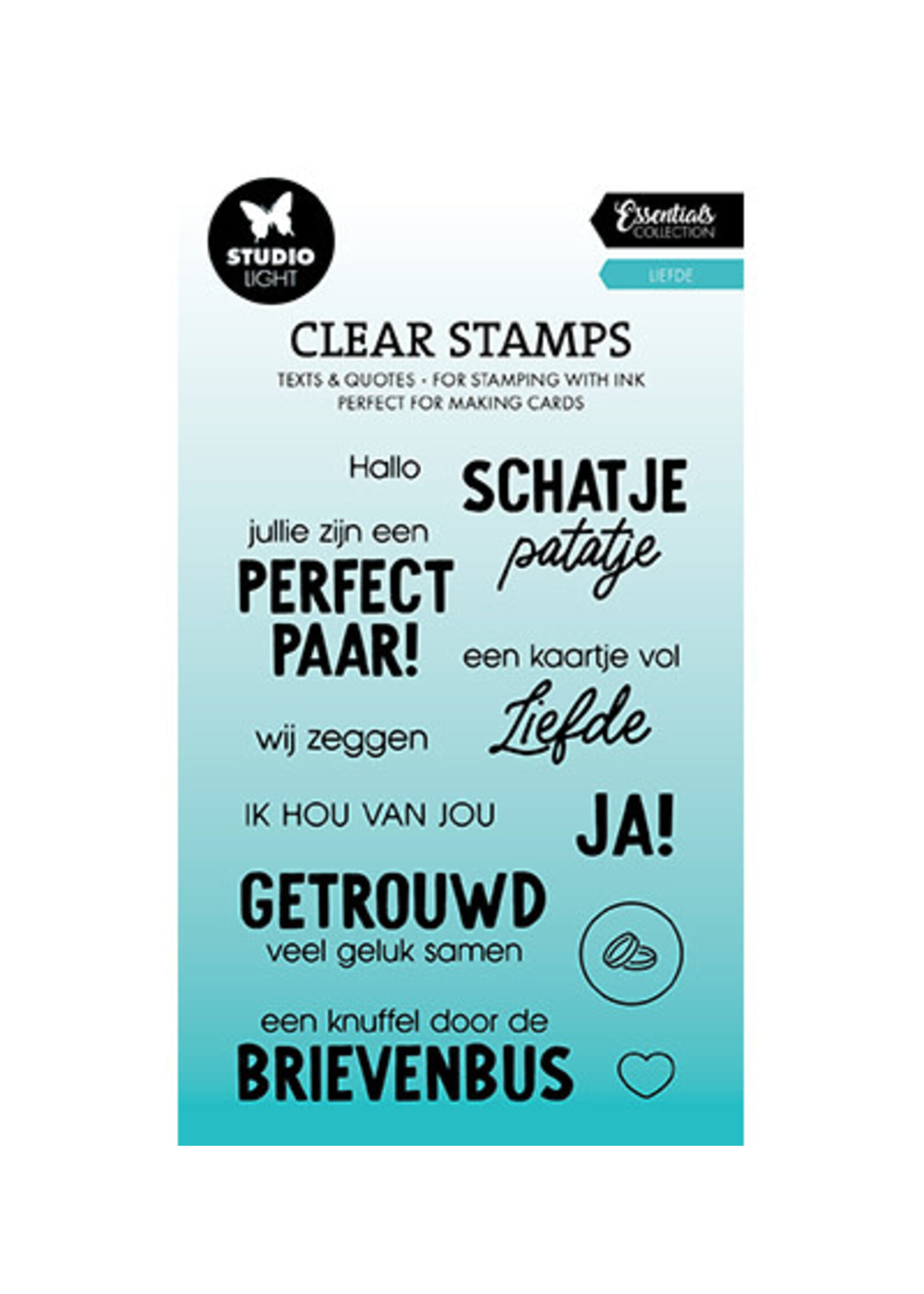 Studio Light SL-ES-STAMP641 - Liefde Essentials nr.641