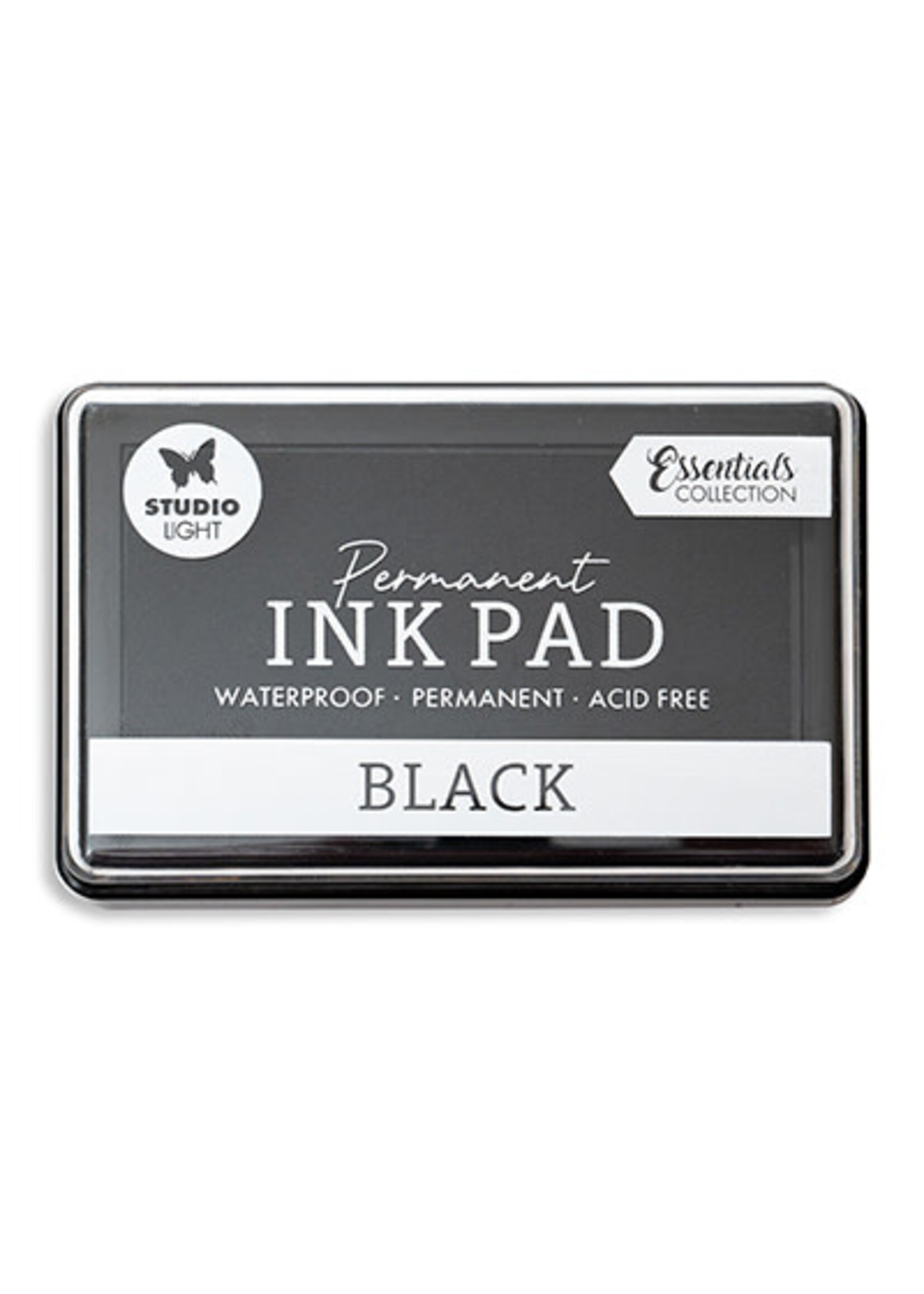 Studio Light SL-CO-INKP24 - Ink Pad Permanent Black ink Essentials Tools nr.24