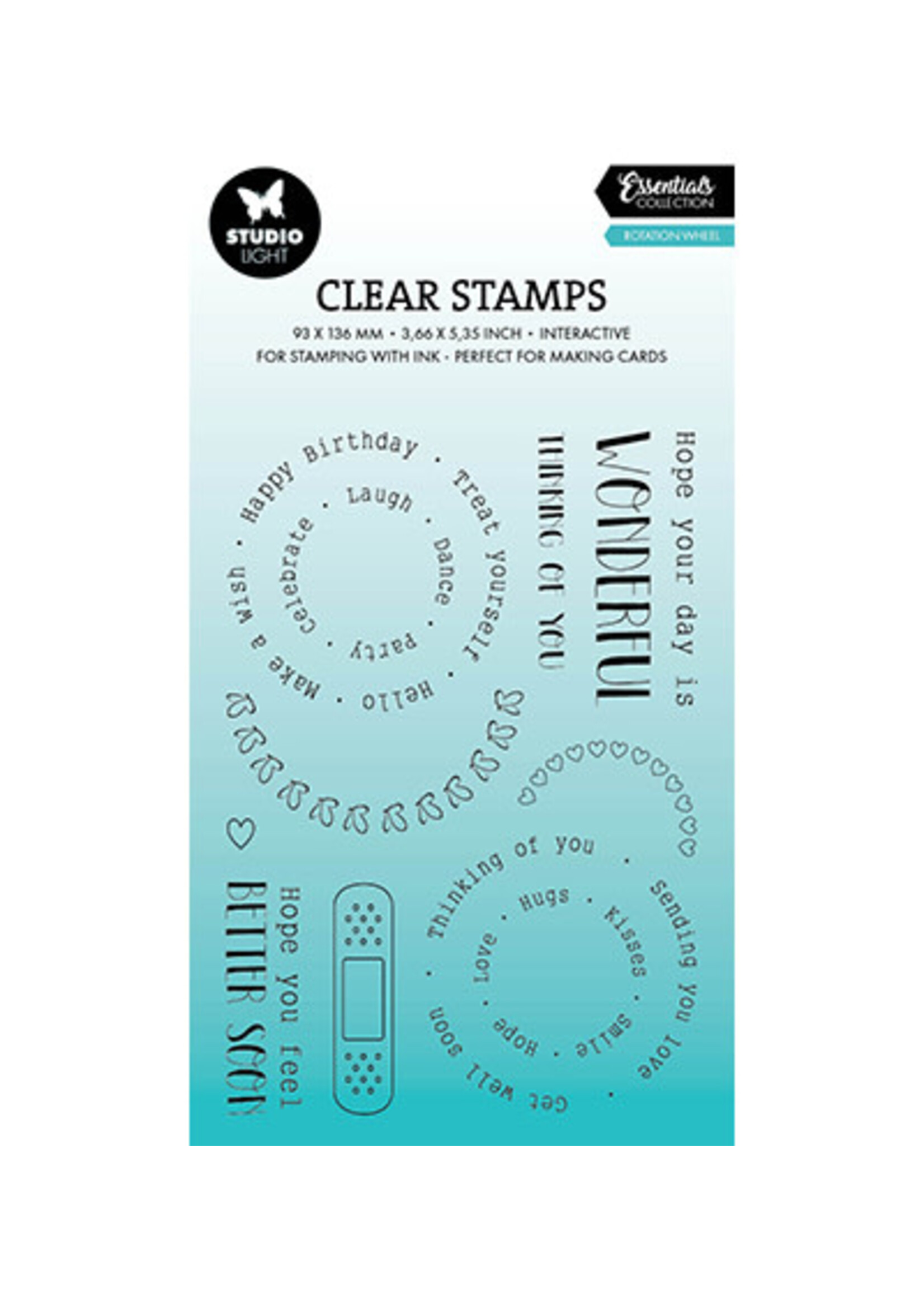 SL-ES-STAMP633 - Rotation wheel Essentials nr.633