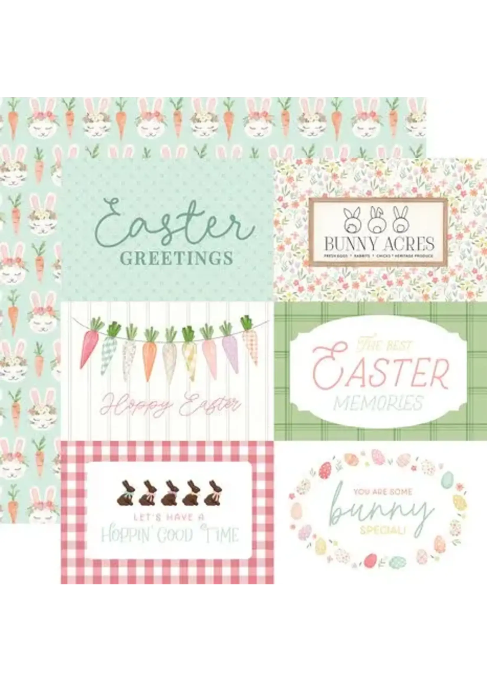 Carta Bella Here Comes Easter 12x12 Inch Collection Kit (CBHCE351016)