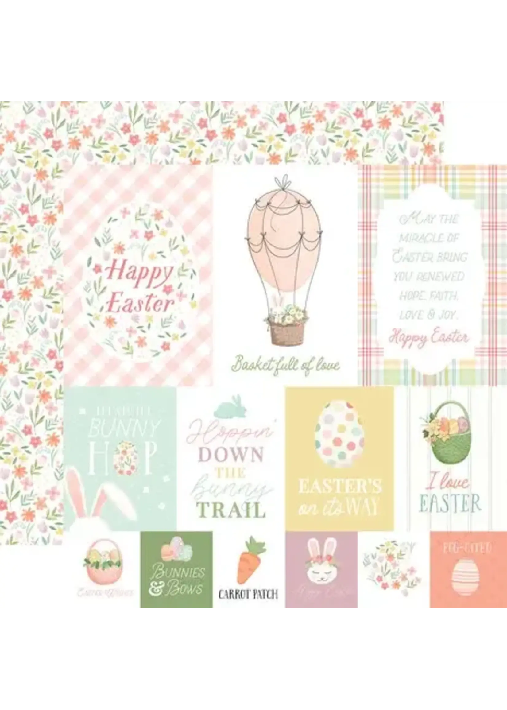 Carta Bella Here Comes Easter 12x12 Inch Collection Kit (CBHCE351016)