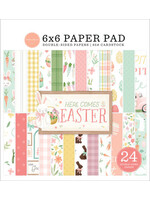 Carta Bella Here Comes Easter 6x6 Inch Paper Pad (CBHCE351023)