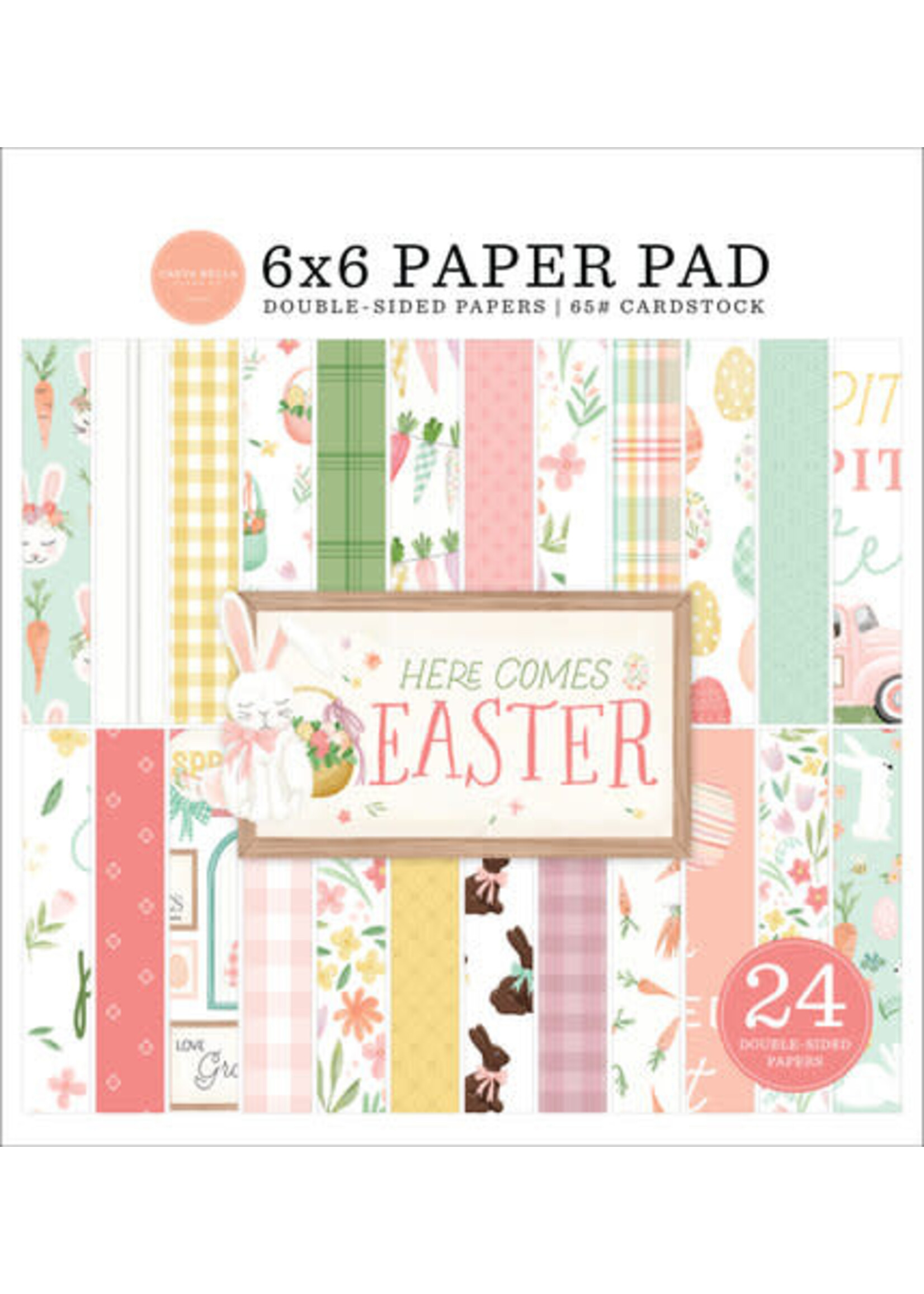 Carta Bella Here Comes Easter 6x6 Inch Paper Pad (CBHCE351023)