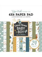 Echo Park Special Delivery Baby Boy 6x6 Inch Paper Pad (SDB353023)