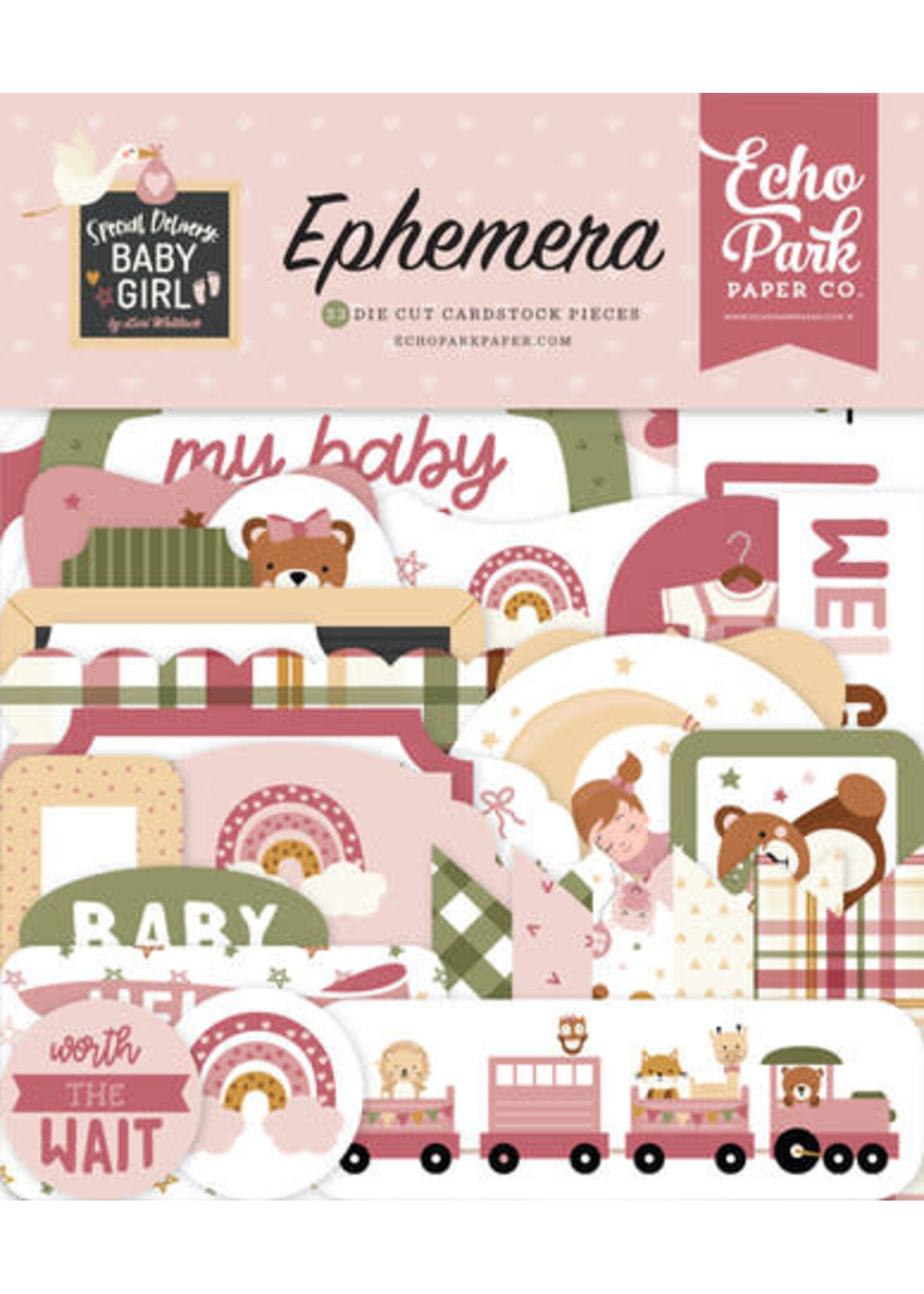 Special Delivery Baby Girl Ephemera (SDG354024)
