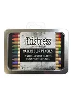 Tim Holtz Tim Holtz Distress Watercolor Pencils Kit 4 (12pcs) (TDH83580)