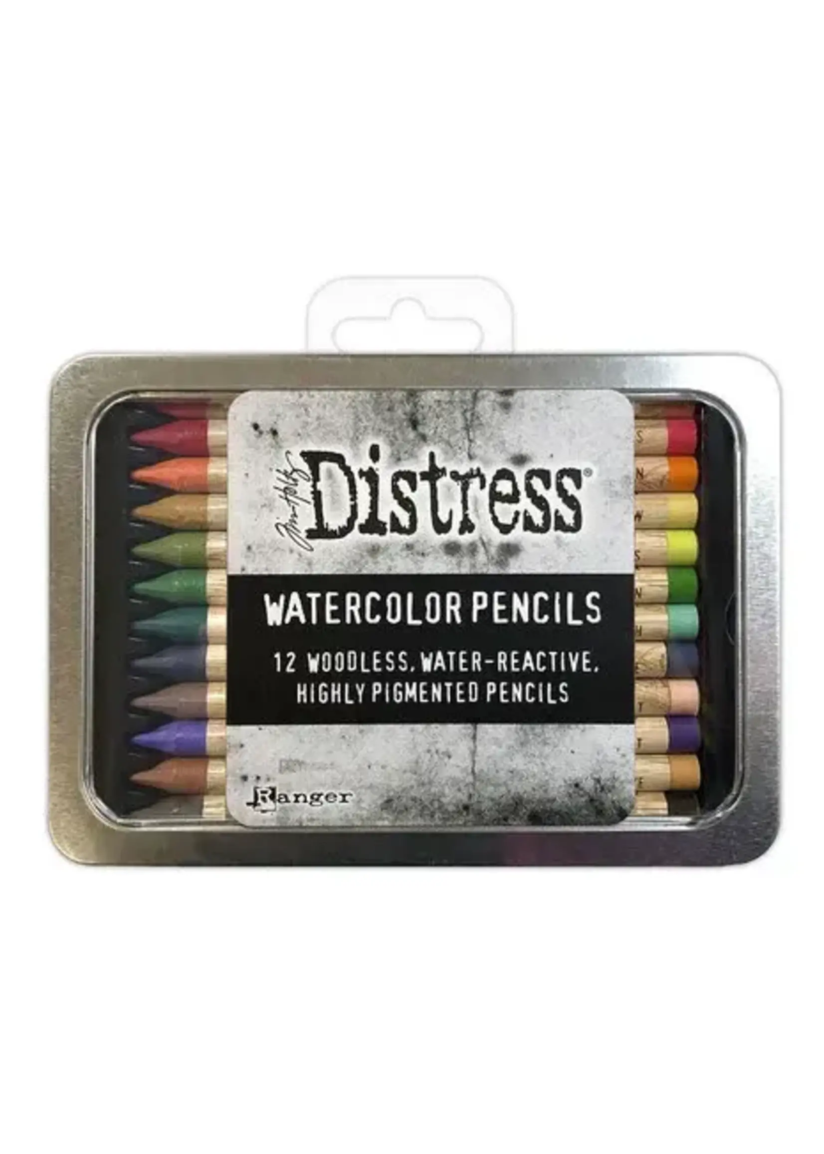 Tim Holtz Tim Holtz Distress Watercolor Pencils Kit 4 (12pcs) (TDH83580)