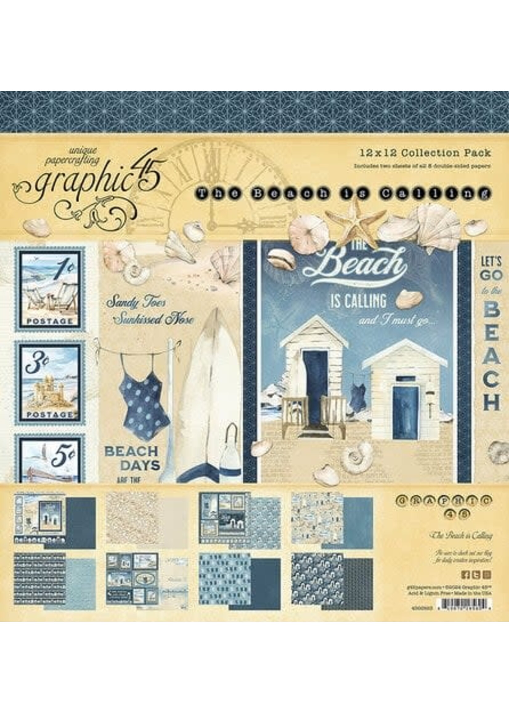 The Beach is Calling 12x12 Inch Collection Pack (4502823)
