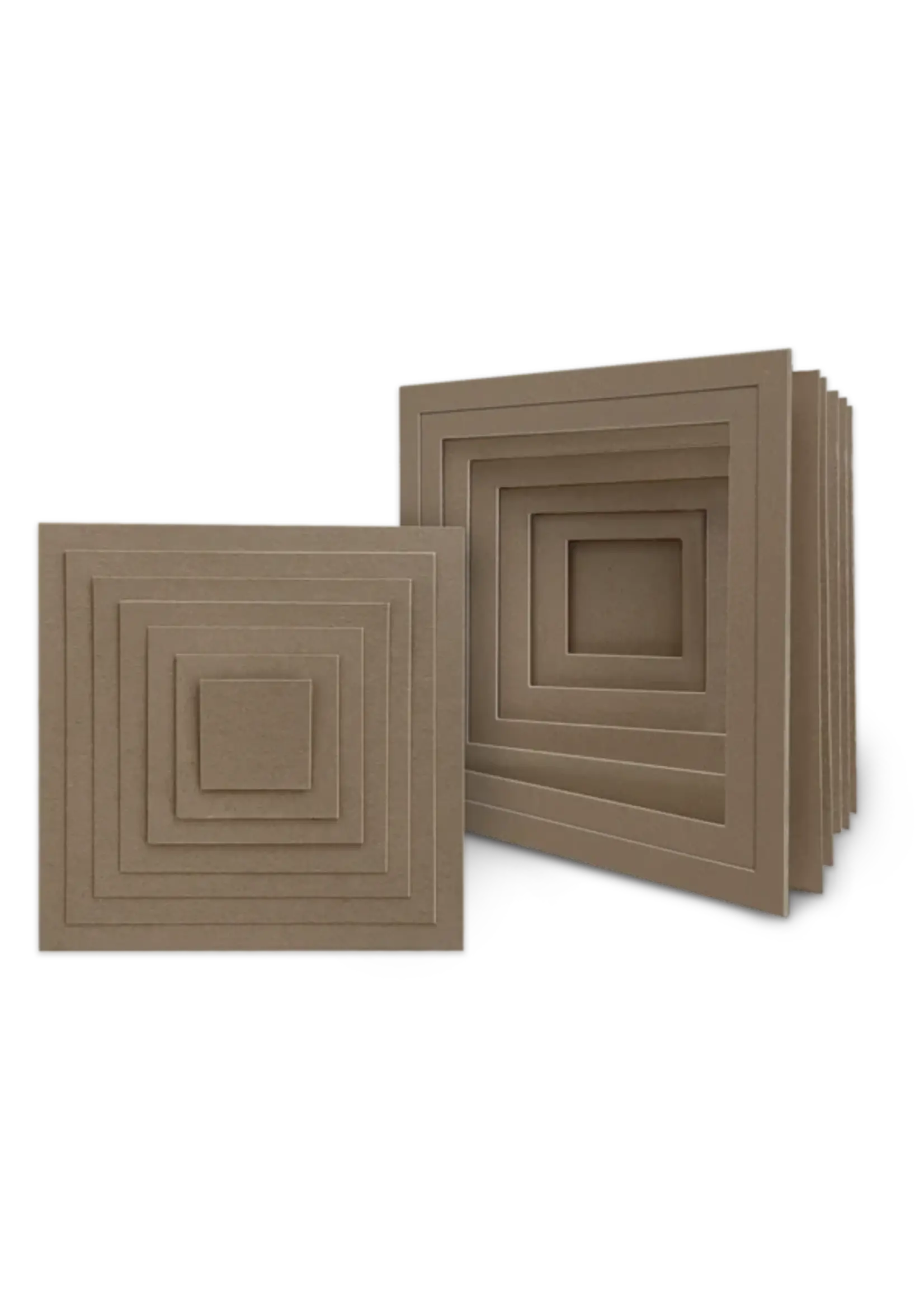 Graphic45 2-in-1 Tunnel & Pyramid 8x8 Inch Chipboard Albums (4502827)