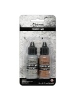 Tim Holtz Distress Foundry Wax Kit 2 (Sterling/Statue) (TDAK80442)