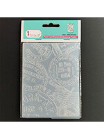 Dress my craft Embossing Folder Post Card Stamps (DMCEF2269)