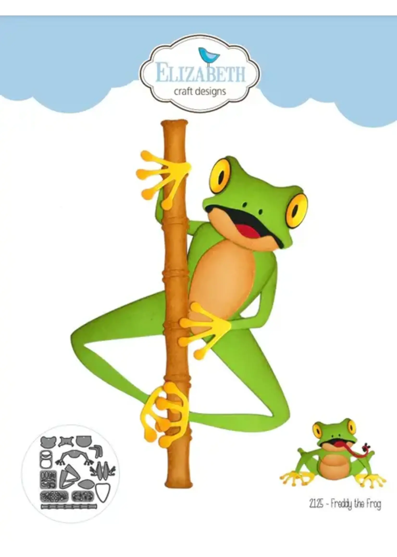 Freddy the Frog CUTE & WHIMSICALSKU: 2125