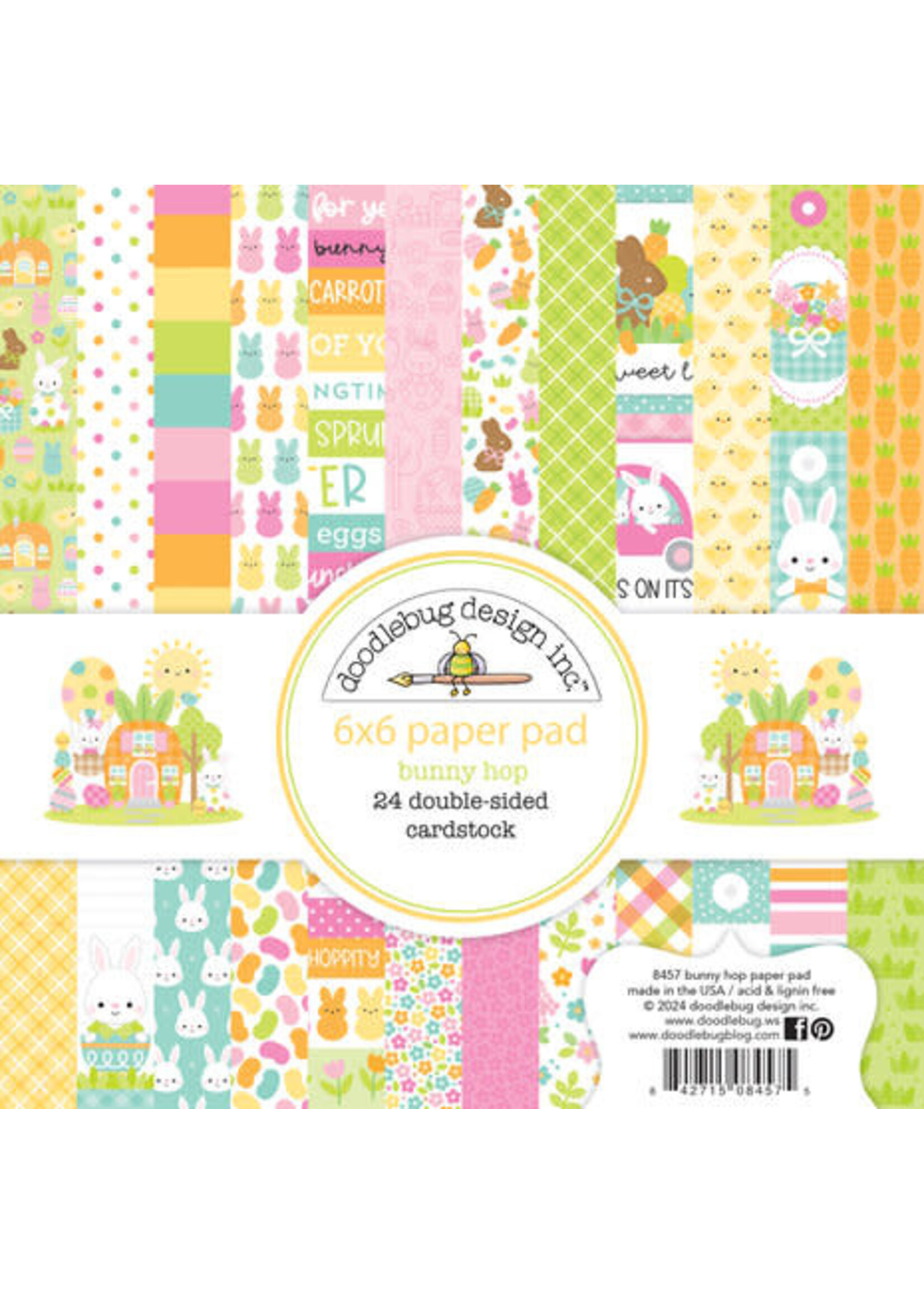 Bunny Hop 6x6 Inch Paper Pad (8457)