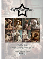 Shabby Dogs A5 Paper Pack (PFA126)