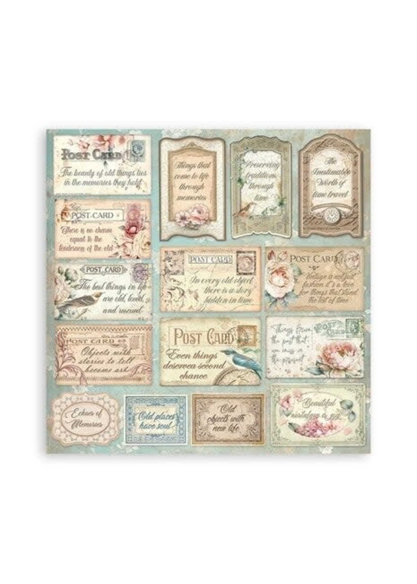 Brocante Antiques 8x8 Inch Paper Pack (SBBS100)
