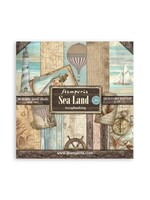 Sea Land 8x8 Inch Paper Pack (SBBS101)