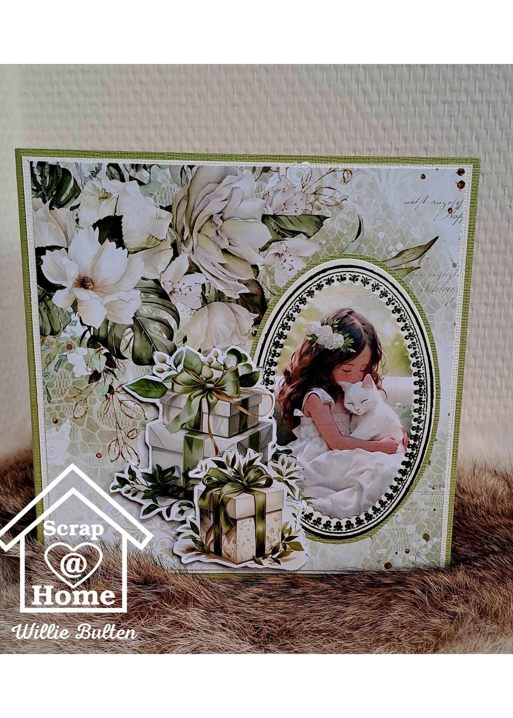 Greenery invitation kaart